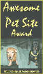 Awesome Pet site Award